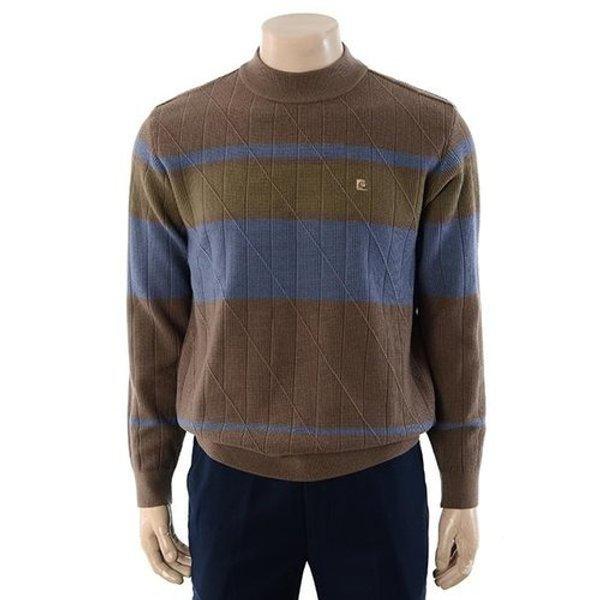 キャ PQKR330282 カラーブロッキング ハーフタートルニット