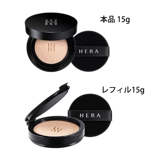 [韓國正品店][NEW] ブラッククッション 本品15g+レフィル15g (SPF34)