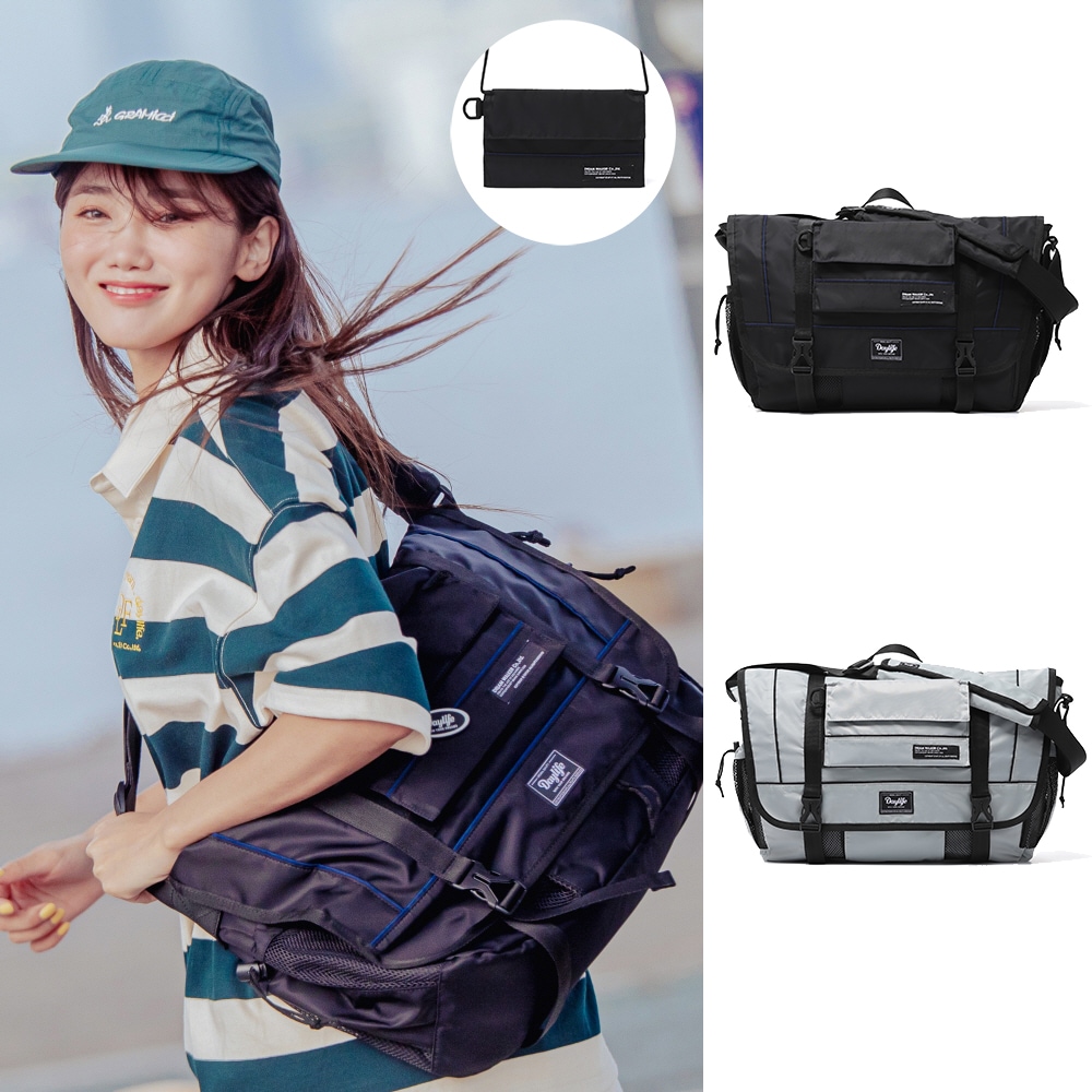 22SS UNION LINE MESSENGER BAG (2 COLOR)