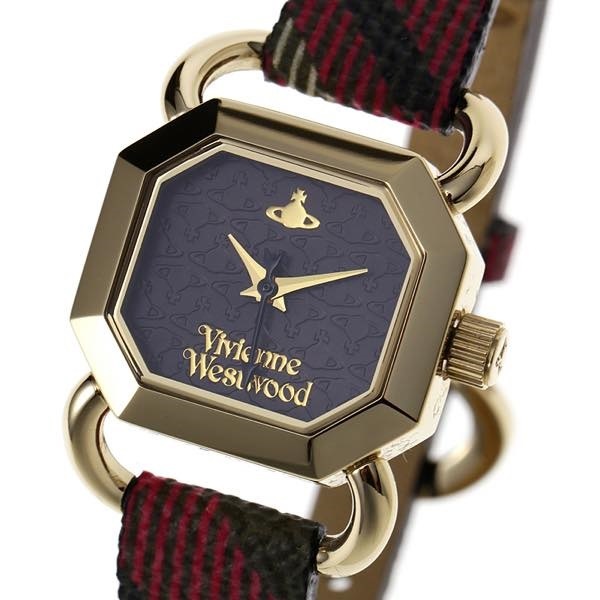 ヴィヴィアンウエストウッド VIVIENNE WESTWOOD / ravenscourt womens watch 腕時計 #VV085 BKBR ゴールドチェック新春初売り大特価中!