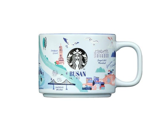 アンニョン 釜山 マグ 355ml / 韓国 人気 プレゼント