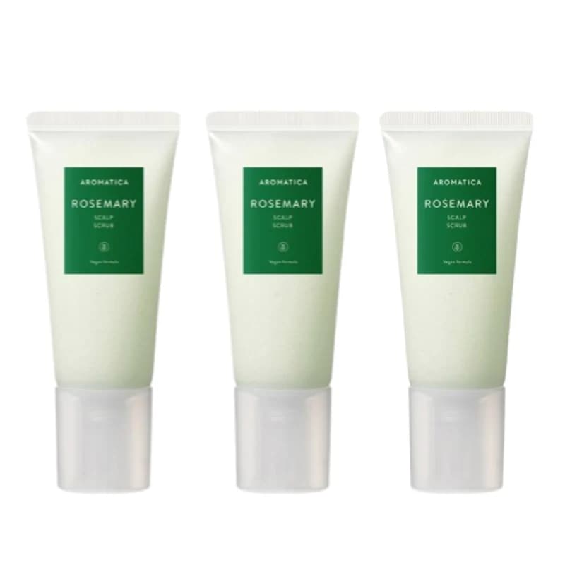 オーガニック頭皮スクラブ/ローズマリー,165g x3個