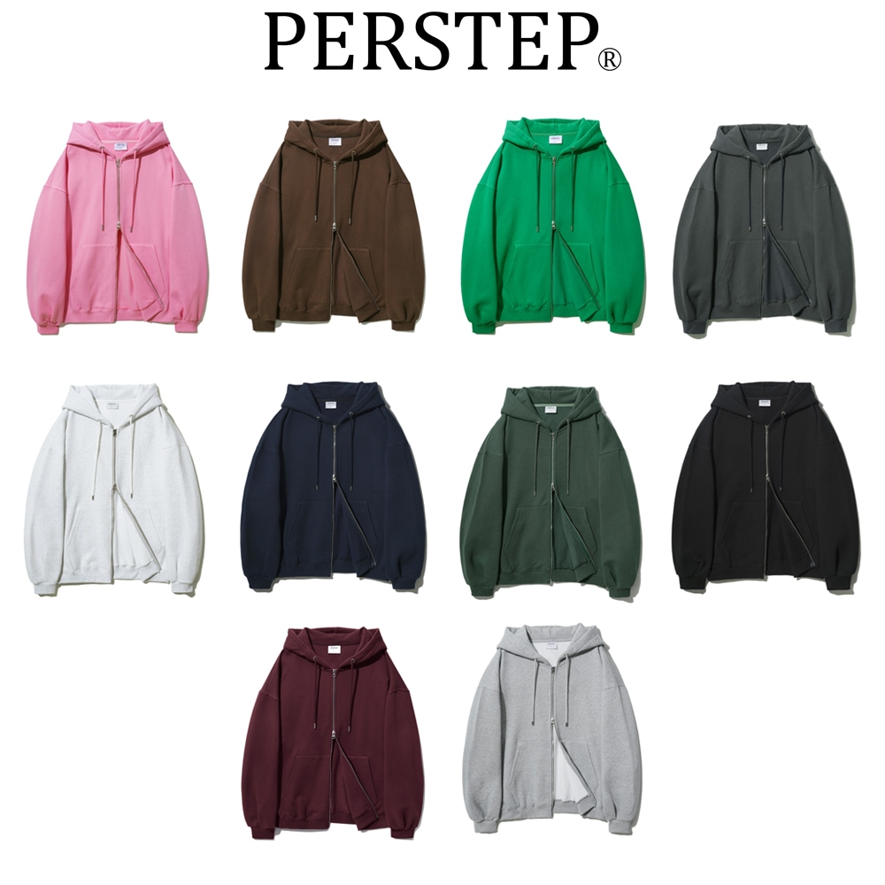 [PERSTEP] TWO FINDER HOODIE ZIP UP