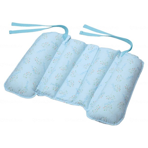 大阪エンゼル 通気ビーズ背中クッション ブルー 1693 メーカー直送