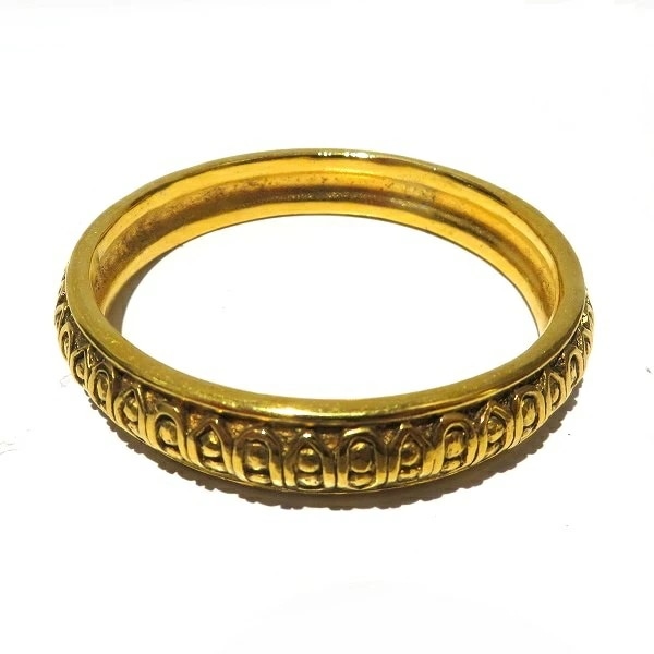 シャネル ココマーク ゴールド ヴィンテージ バングル レディース【中古】