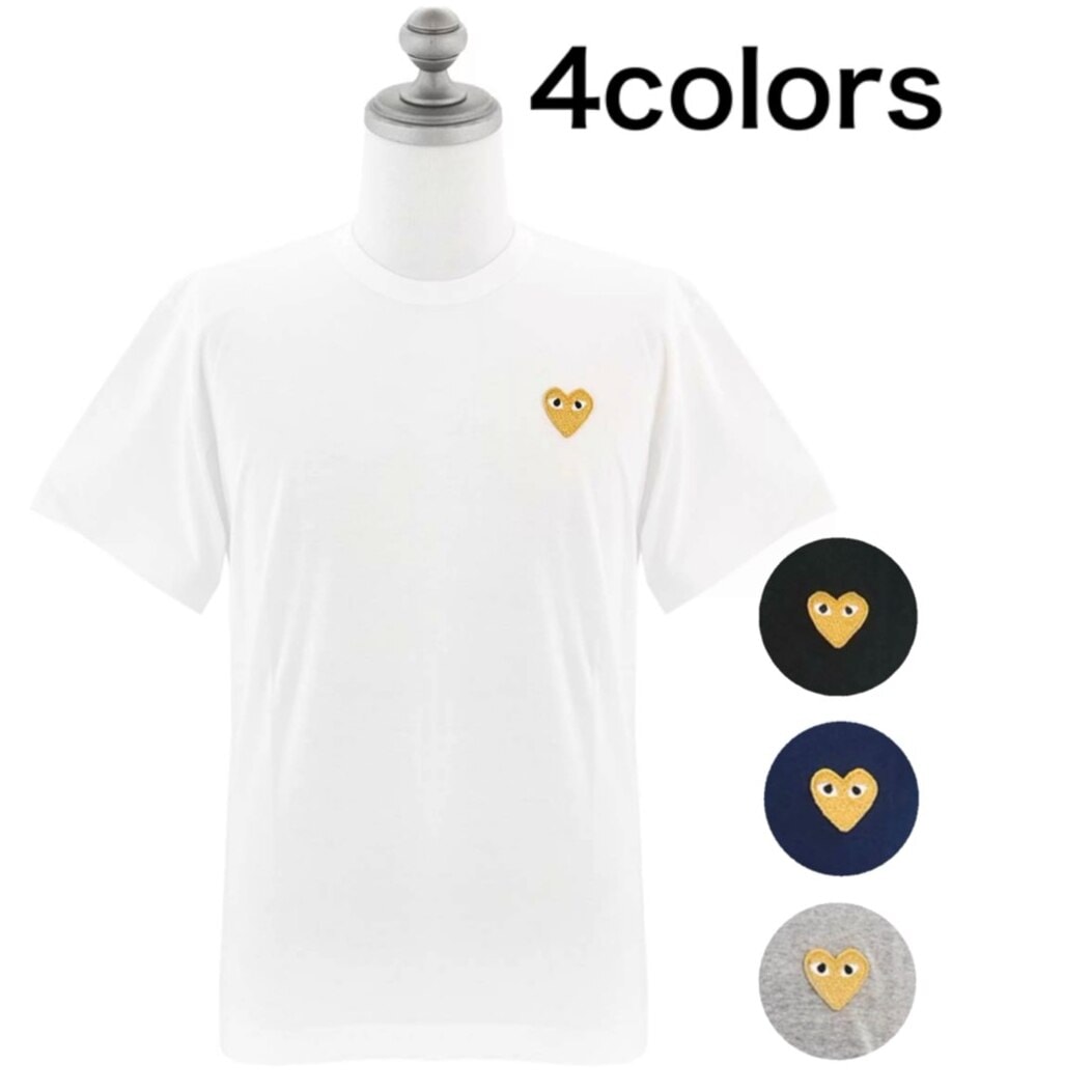 半袖Tシャツ P1T216 MEN GOLD HEART 4色
