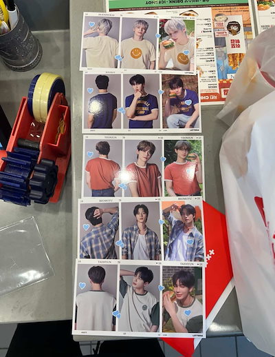 Qoo10] 【公式】韓国 ロッテリア TXT コラボ