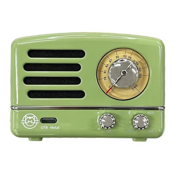 OTR メタル Bluetooth スピーカー グリーン MW-2AIGR