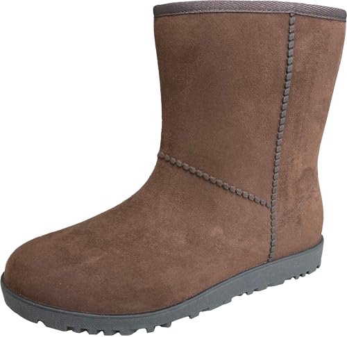 [オカモト] ファッションブーツ US.RUBBER CRI-6121 ダークブラウン