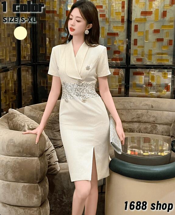 新入庫 2025　ミニワンピース タイトワンピース ミニ 姫系ワンピース　フレアワンピース　シフォン　ワンピース インポート ミニ丈 エレガント　アシンメトリー シンプル パーティドレス 半袖 お嬢様