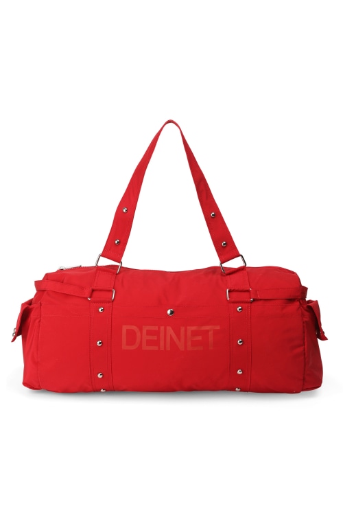 【DEINET】 LOGO DUFFLE BAG IN RED ショルダーバッグ 正規品