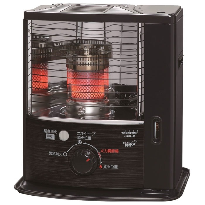 反射型 石油ストーブ RSV-23N-B ブラック