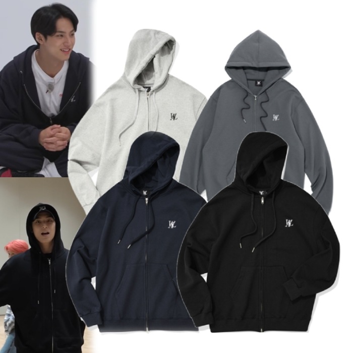 【SEVENTEEN着用】Signature hood zip-up 4Colors