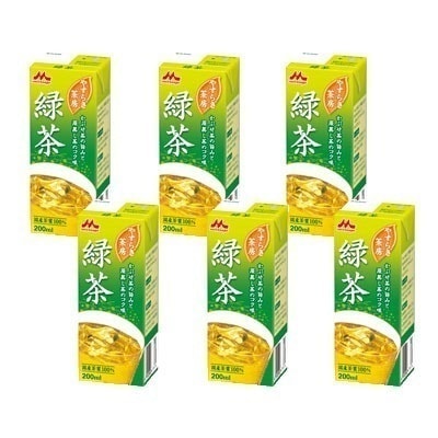 やすらぎ茶房 緑茶 200ml 48本 （24本入り2ケース）