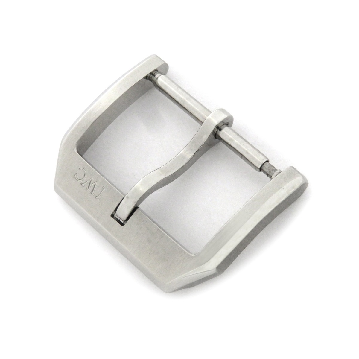 IWC IWC 腕時計パーツ 純正 ステンレススチール シルバー 尾錠 18mm幅対応 SS ピンバックル パーツ 替え 交換 予備 スペア ステンレス スチール シルバー 銀 【中古】