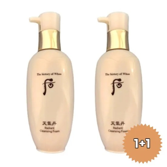 [1+1]天気丹(チョンギダン) 華炫(ファヒョン)クレンジングフォーム 200mL / 韓国コスメ 洗顔フォーム 肌トーンケア 肌ツヤ エッセンスタイプ 高保湿 しっとり