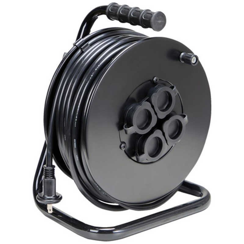 トラスコ中山　ジェネラルリール30M 屋外用　ODL30MBK