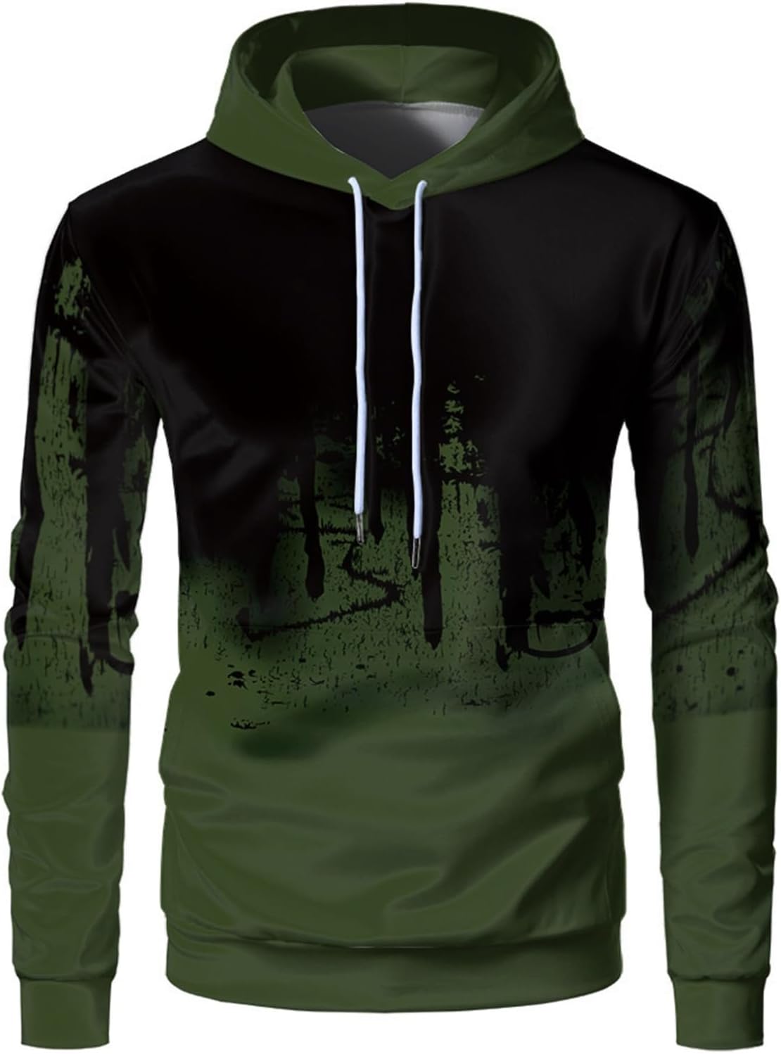 プルオーバー フード付 3Dプリント パーカー スウェットパーカー メンズ 秋 長袖 かっこいい トレーナー ダーク リブ袖 軽い 柔らかい 快適 通勤 スポーツ 旅行 贈り物 原宿系 トッ