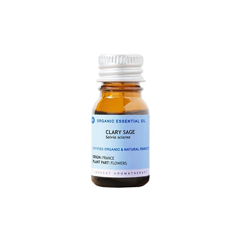 [オーガニック] クラリセージ 10ml インセントオーガニック エッセンシャルオイル 精油 10ml