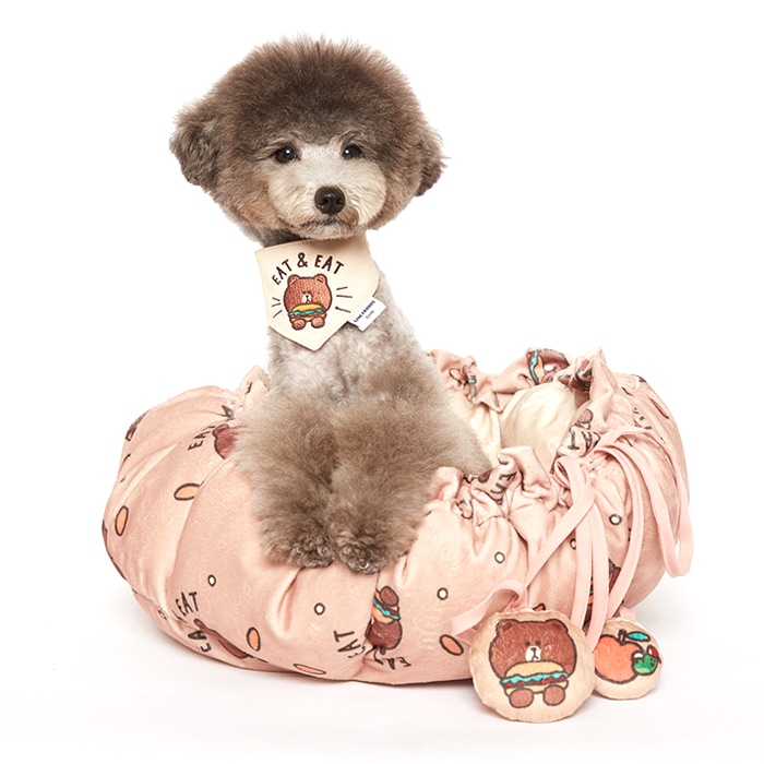 数量限定LINEコラボ！ギョーザクッション2種/犬クッション/ペットクッション/ペットベッド