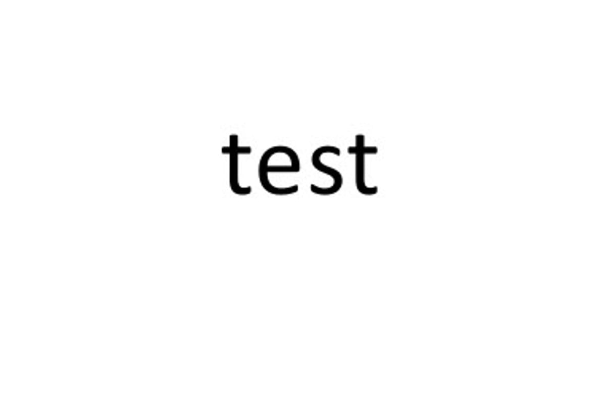 test