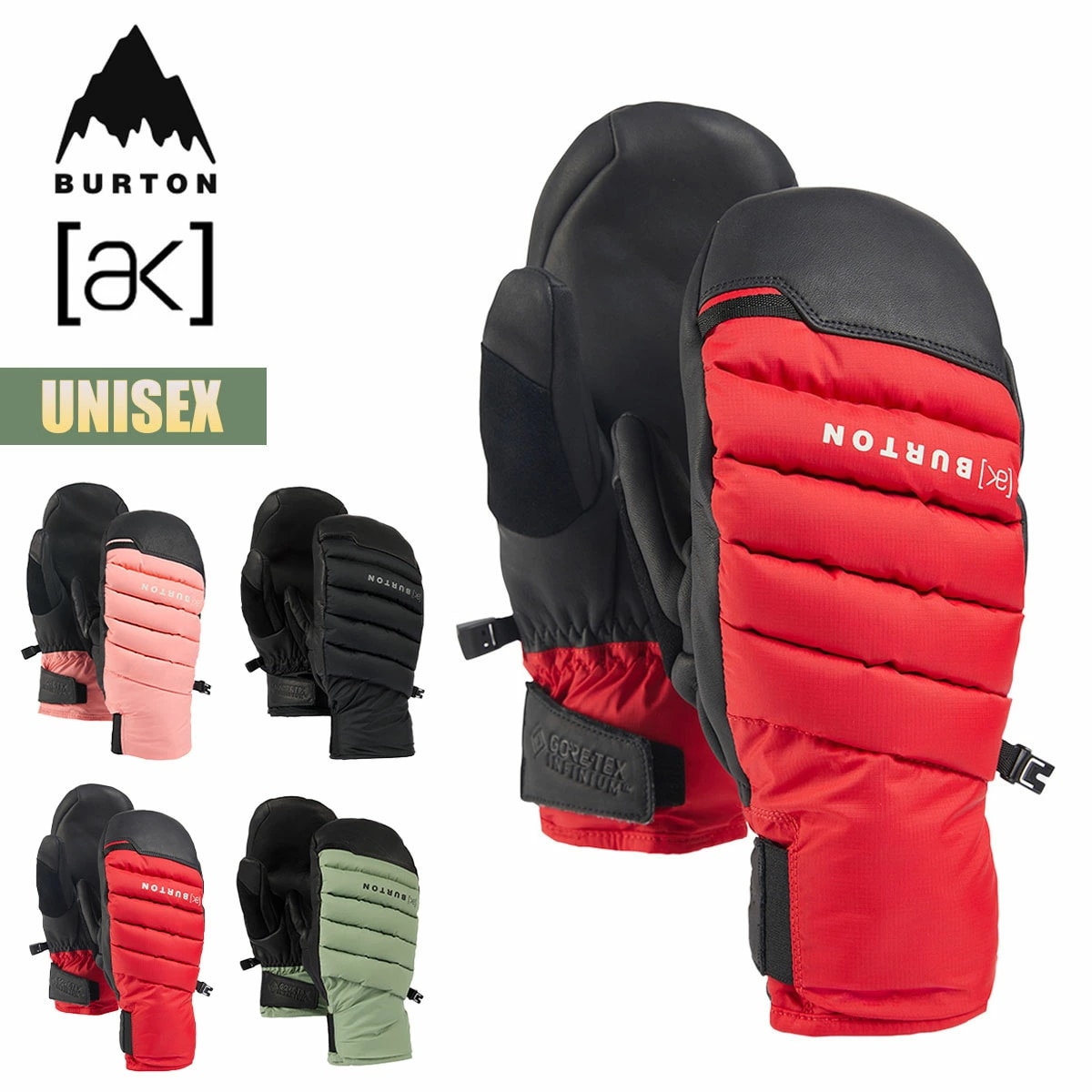 グローブ 23-24 Burton [ak] オーブン ゴアテックス インフィニウム ミトン W24JP-233461 [ak] Oven GORE-TEX Infinium Mittens
