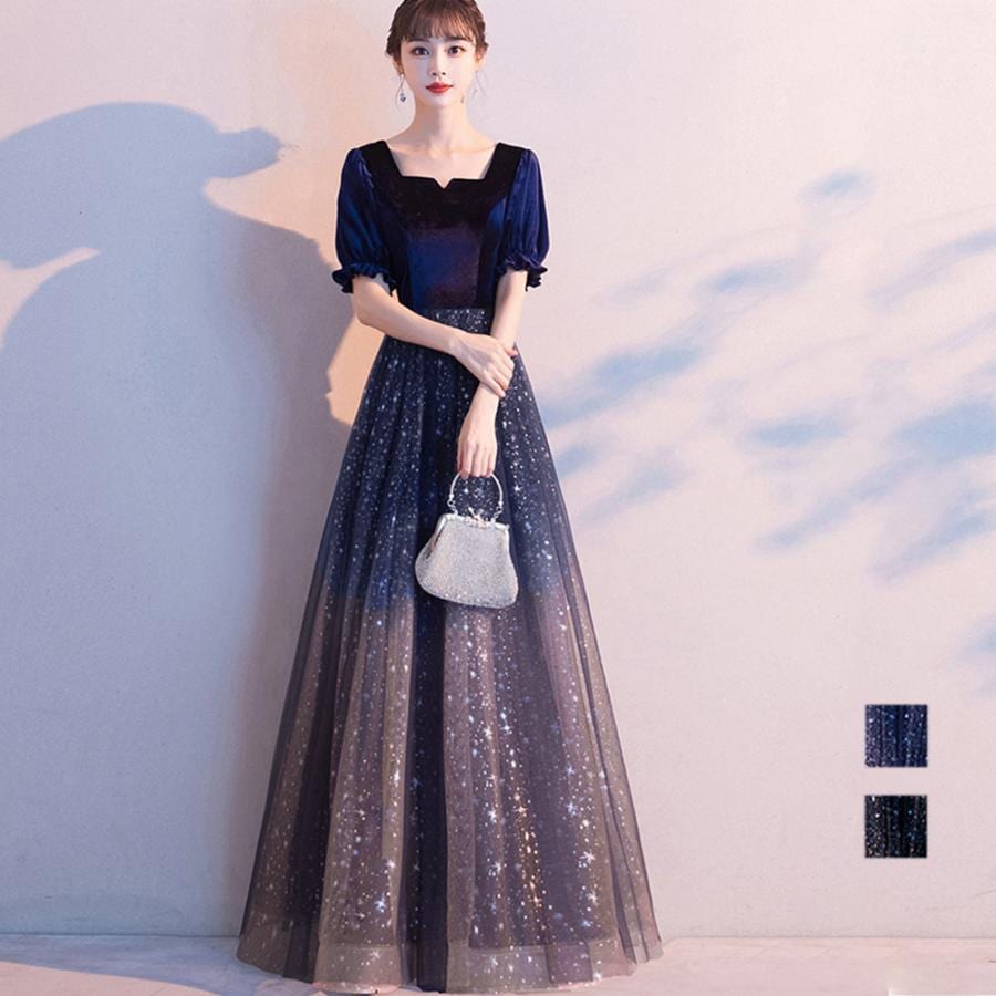 ドレス 結婚式ワンピース スクエアネック 9,148円