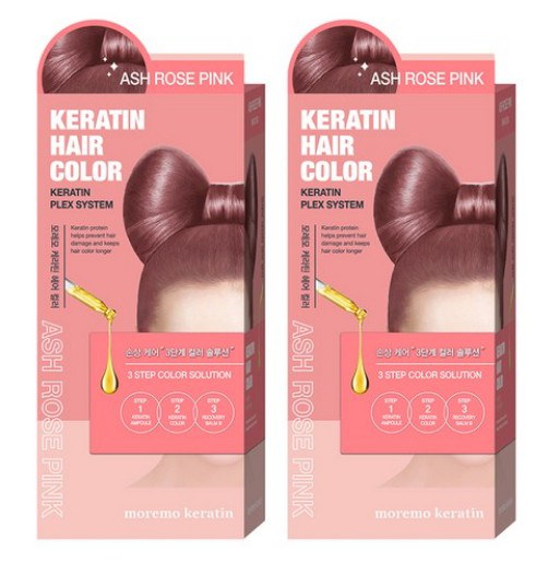Qoo10] モレモ ケラチンヘアカラーリング剤 ASHY R