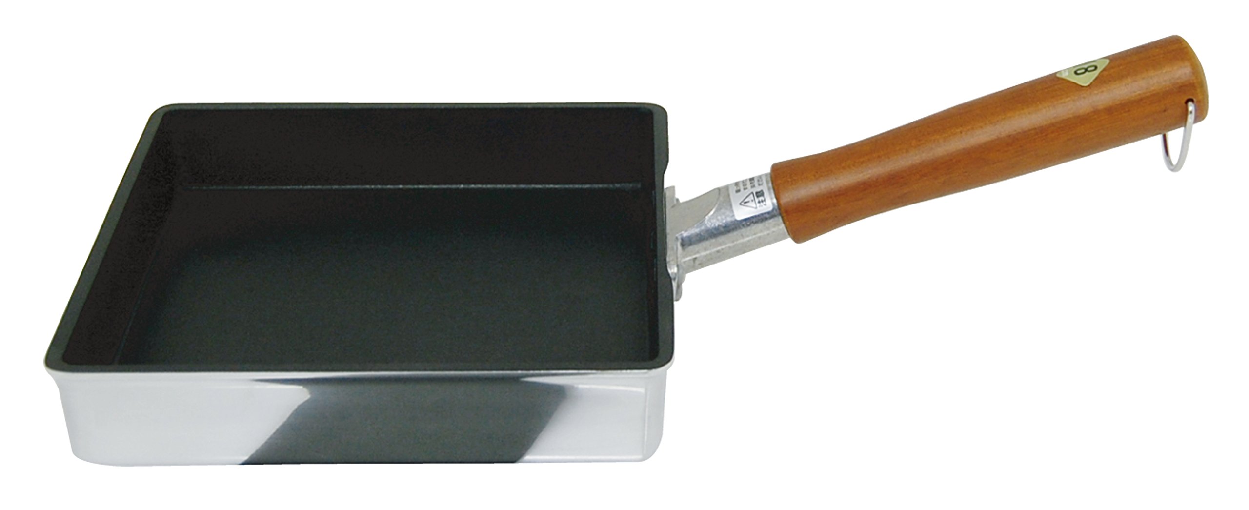 ウルシヤマ金属工業 卵焼き フライパン 玉子焼き 18cm ガス火専用 テフロンプラチナプラス加工 日本製 匠枝 プロスタイル PFOAフリー