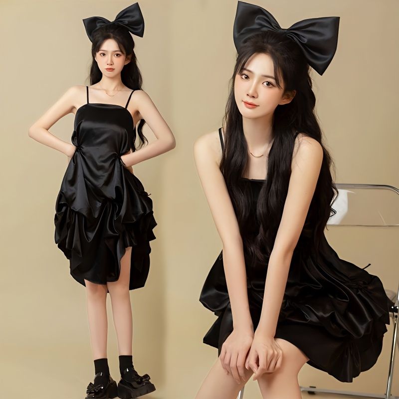 個人写真服装新型フレンチレトロ少女画報風誕生日テーマ芸術写真撮影ドレス