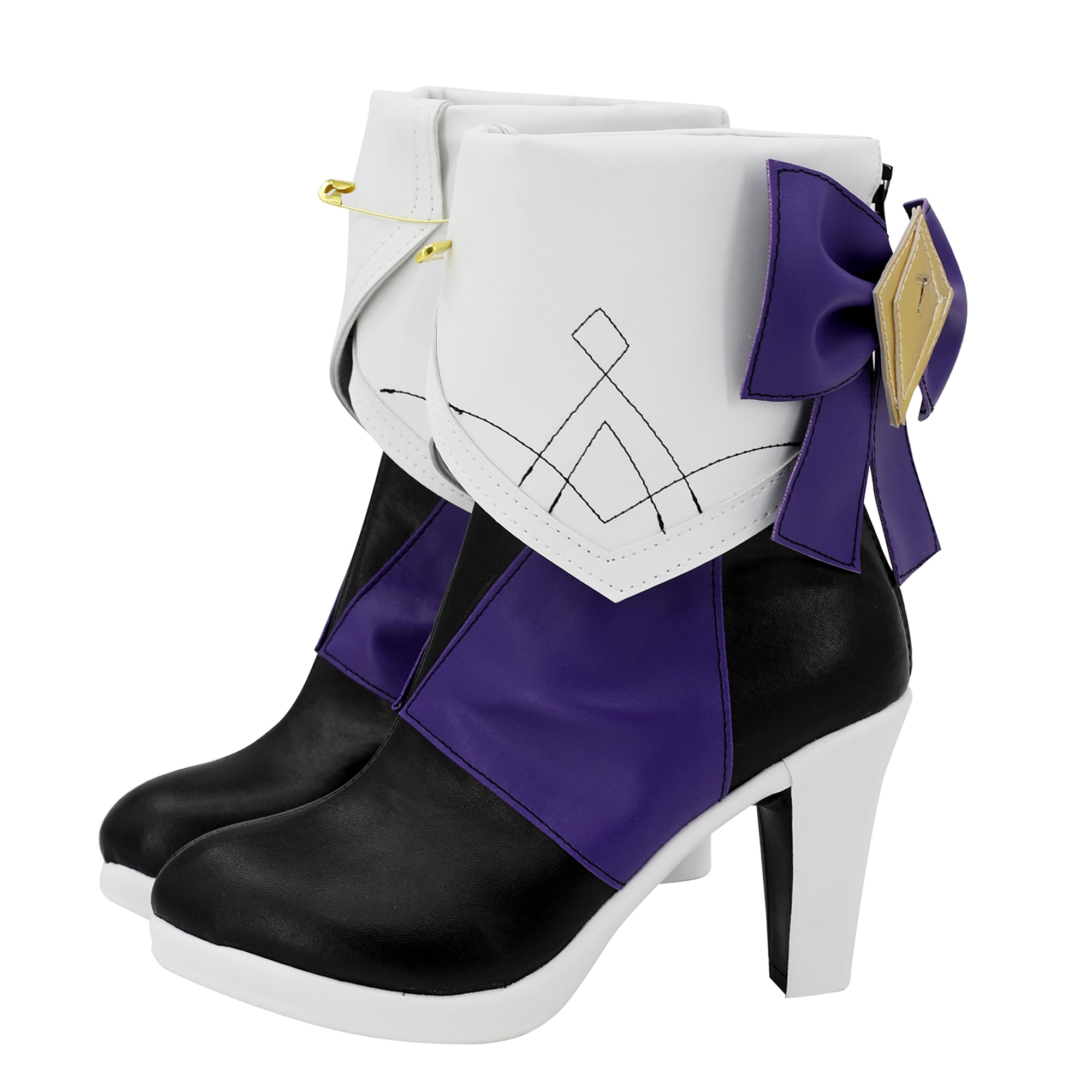 ヘルタ 崩壊：スターレイル 崩スタ コスプレ 靴 ブーツ コスプレ靴 コスプレブーツ カスタマイズ可能 0910172