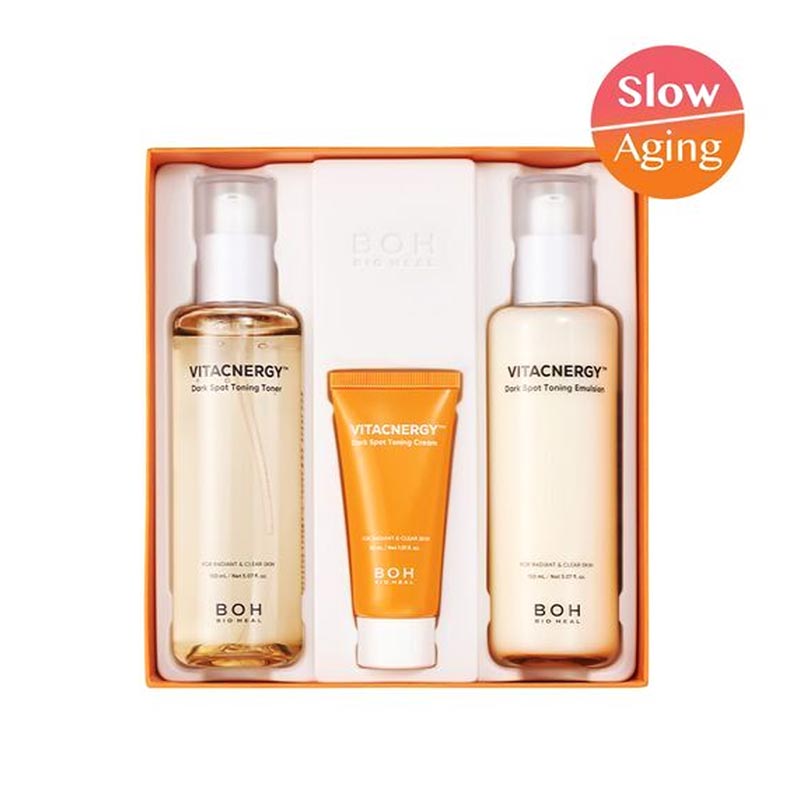 【+クリーム30ml】 ビタシナジー シミジョブティ トーニングスキンケア2種 (トナー150ml+エマルジョン150ml)