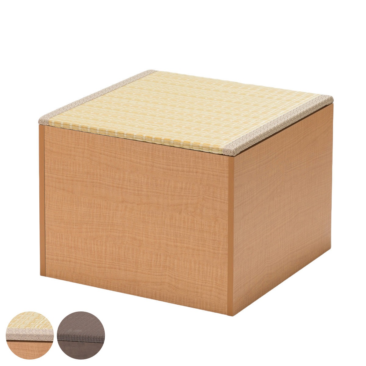 樹脂畳ユニット ハイタイプ 幅60x奥行60x高さ45cm 収納付ベンチ 畳 小上がり 収納 ベンチ 収納ボックス 掘りごたつ 和モダン 和風 シンプル