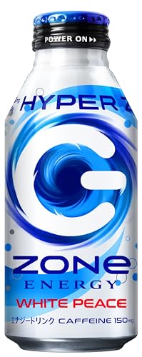 ZONe(ゾーン) HYPER ZONe ENERGY WHITE PEACE エナジードリンク 炭酸飲料 400ml×24本