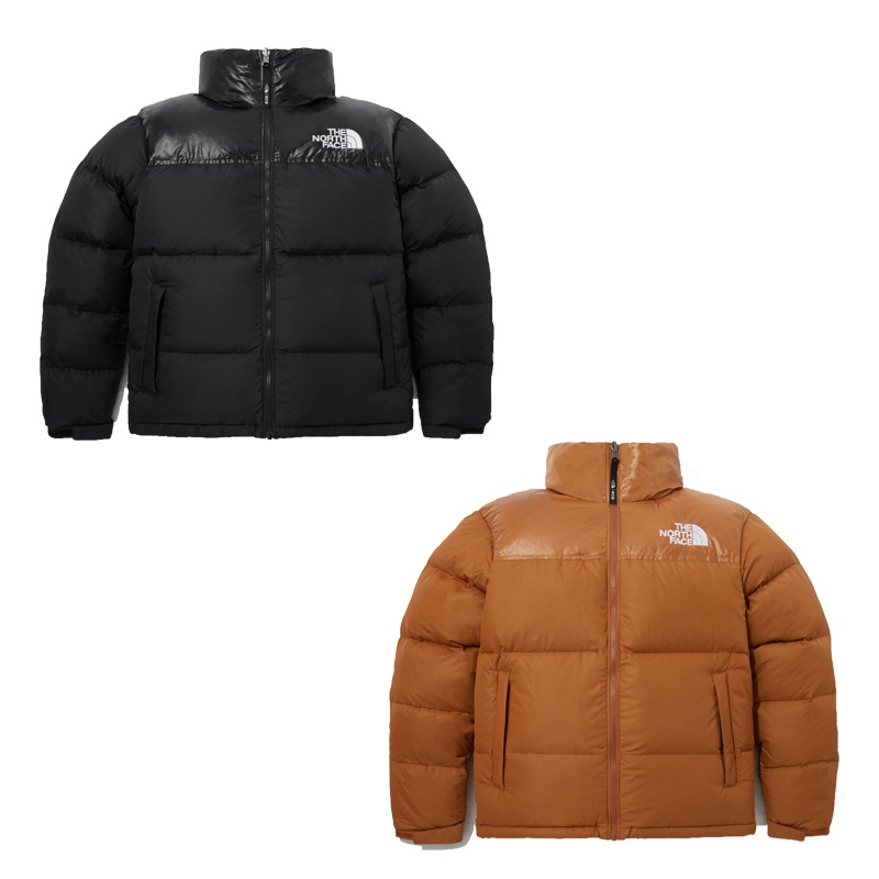 MS 1996 ECO BLUE NUPTSE JACKET NJ1DP74 ダウン ショート レディース メンズ ジャンパー フード スタンドカラー ハイネック 韓国 軽い 人気 かわいい