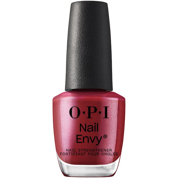 Qoo10] オーピーアイ OPI 爪強化剤 美爪 赤 パール 15