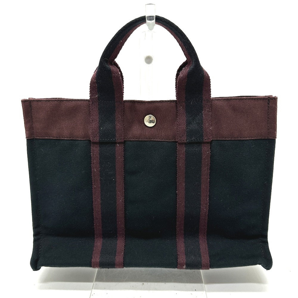 ハンドバッグ フールトゥPM ミニ トートバッグ キャンバス ブラック