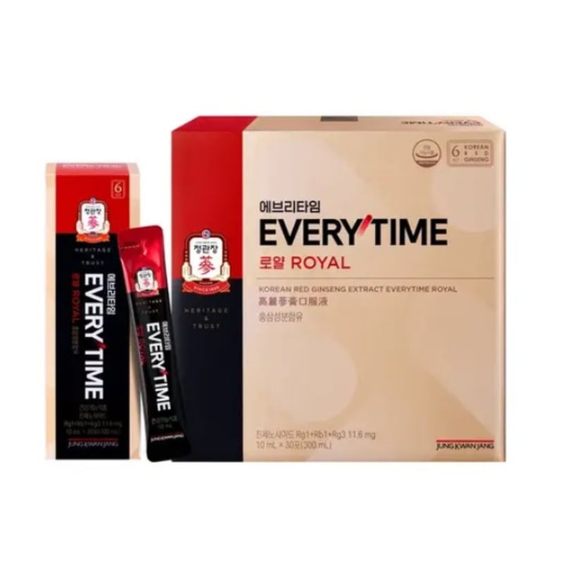 Qoo10] 正官庄 紅参精 エブリタイムロイヤル10ml30 : 健康食品・飲料