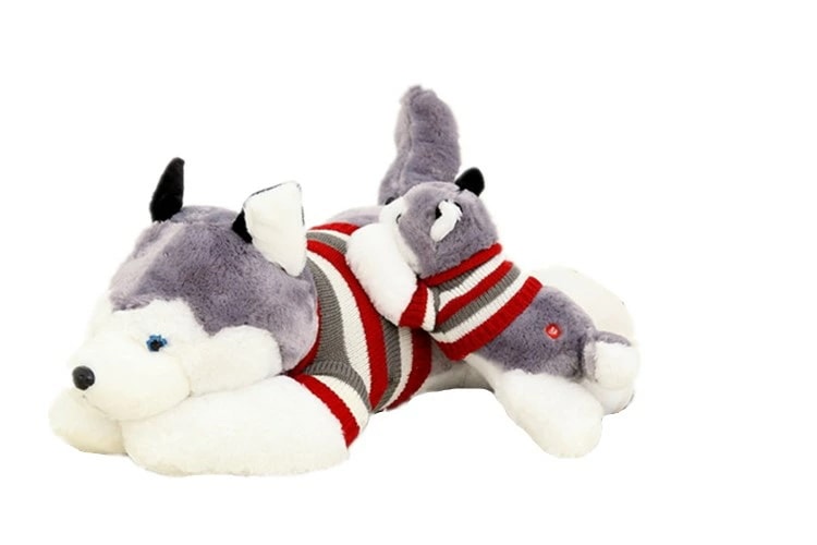ハスキー 抱き枕 犬　ぬいぐるみ 特大 husky Toys 150センチ 7,569円