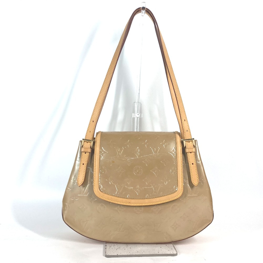 ショルダーバッグ ビスケイン ベイGM モノグラムヴェルニ ショルダーバッグ カバン 肩掛け モノグラムヴェルニキャンバス ベージュ