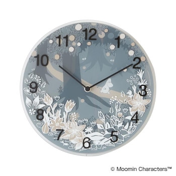 MOOMIN（ムーミン） Wall clock Moomin in the Forest MTP030008