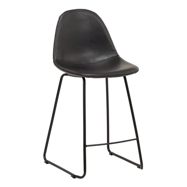 バーチェア 高さ93.5×座面高60cm ブラック LC-4535BK