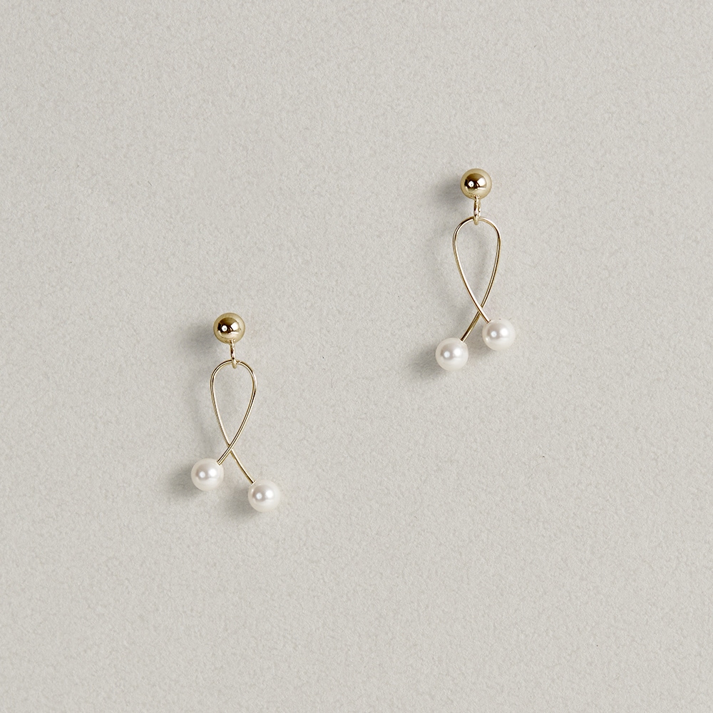 Pearl Cherry Earring ピアス
