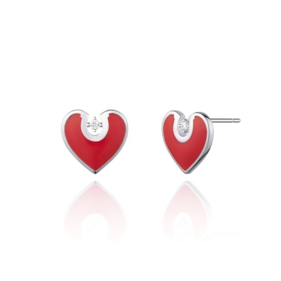 シルバーハートピアス H0180 8,497円