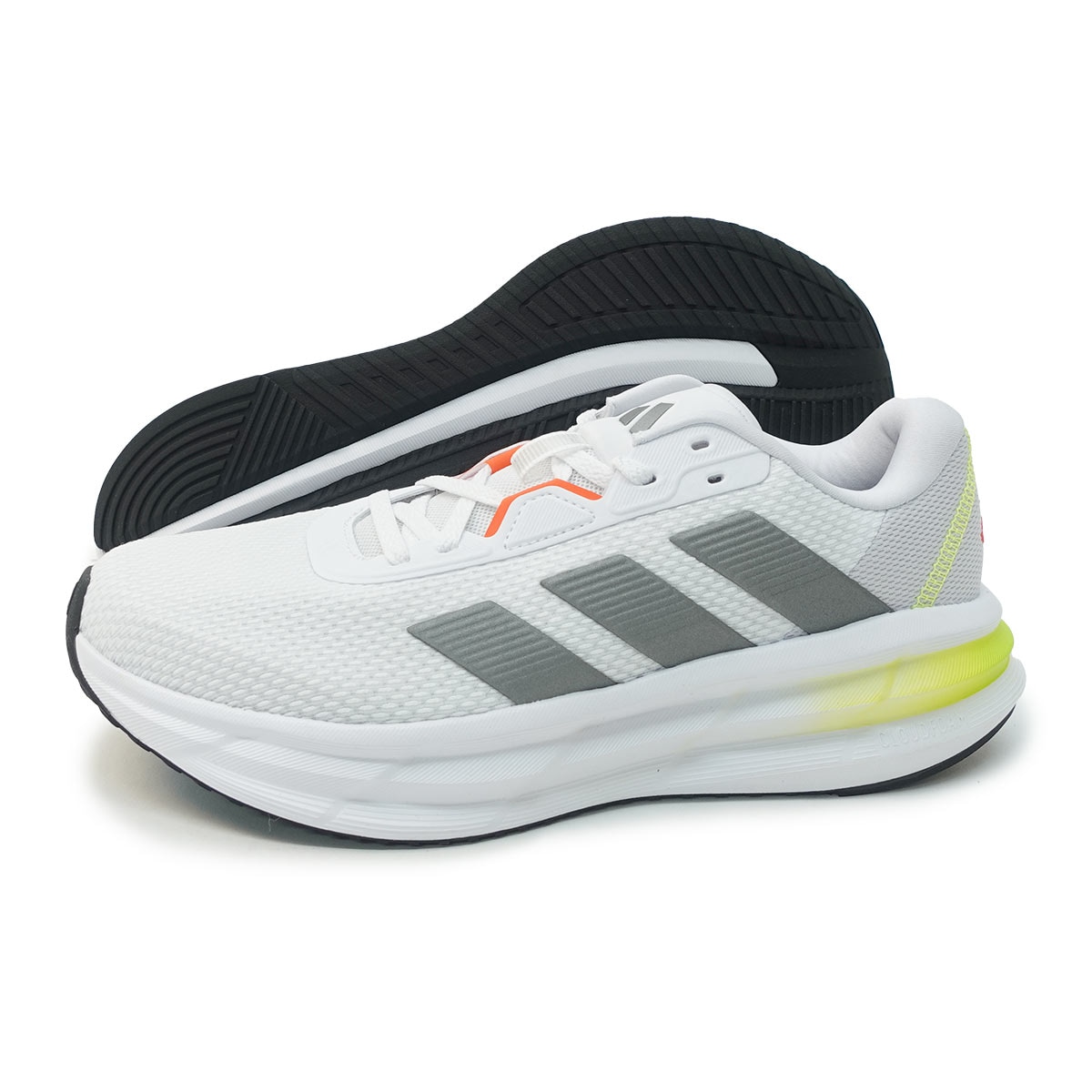 スニーカー メンズ ローカット ランニングシューズ 運動靴 GLX 7 M ID8759 フットウェアホワイト/アイアンメタリック GALAXY 7 M