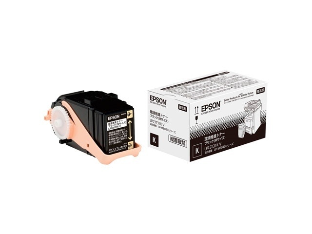 （まとめ買い）純正 環境推進トナー ブラック Mサイズ 4900ページ LPC3T31KV [x3]