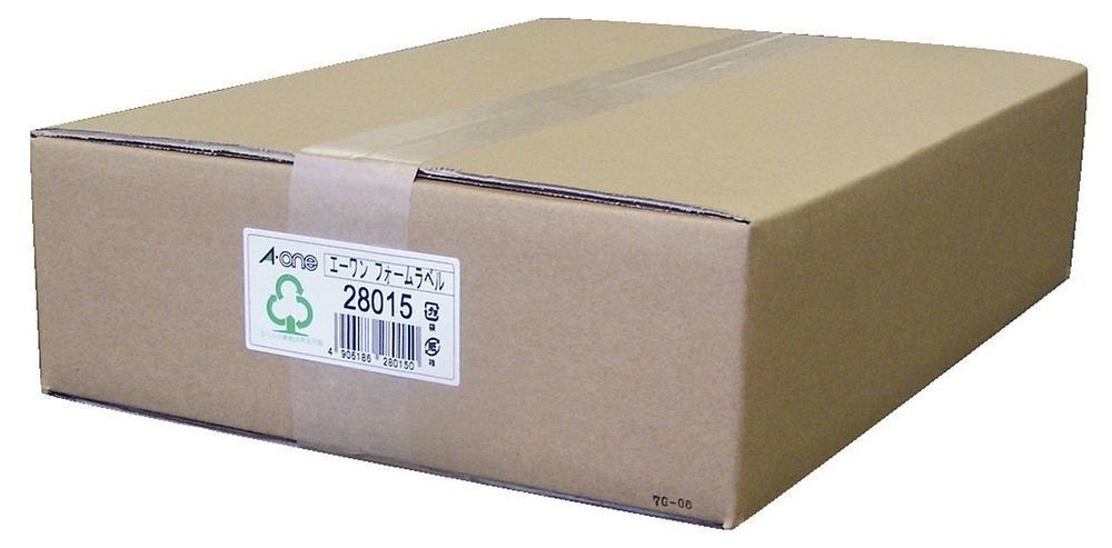 （まとめ買い）コンピュータフォームラベル 24面 500枚 28015 [x3]