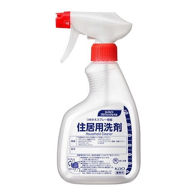 他サイト： 花王　住居用洗剤 つめかえ用スプレー容器 業務用 400ml容器 住居用洗剤の商品画像