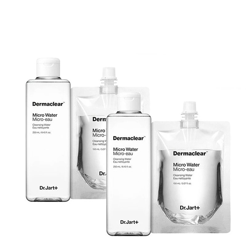 ダーマクリア マイクロウォーター 250ml 2EA + つめかえ用 150ml 2EA (2セット)