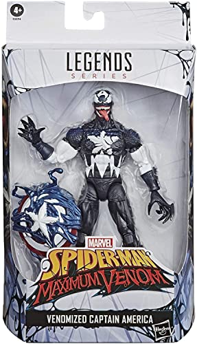 ハズブロ　マーベルレジャンド　 ヴェノマイズド　キャプテンアメリカ　キャプ VENOM MARVEL AMERICA CAP